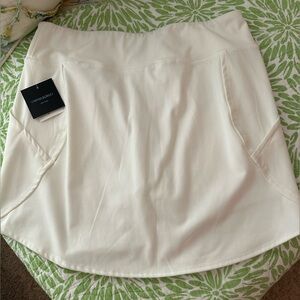 Cynthia Rowley Cream Asymmetrical Skirt